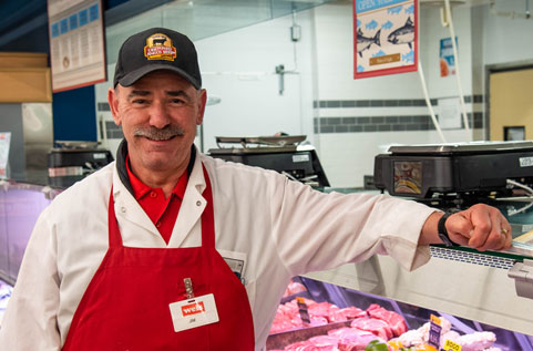 Happy Weis Markets store team member at the deli.